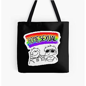 Dream Bags - homiesexuals (Dream and george sticker) All Over Print Tote Bag RB2608