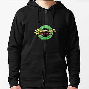 dreamville fest 2 Zipped Hoodie RB0506