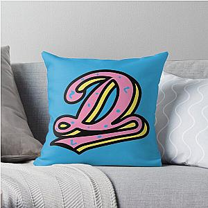 Dreamville OF Style Logo Blue Throw Pillow RB0506