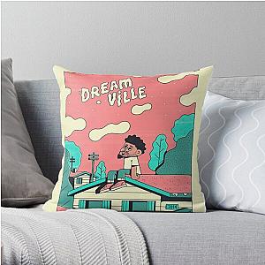 J Cole Dreamville Throw Pillow RB0506