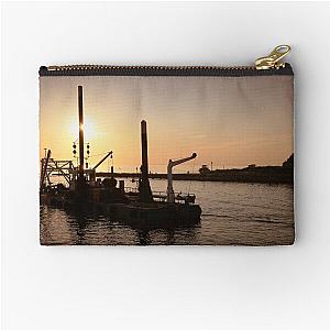 Sunset Dredge Zipper Pouch