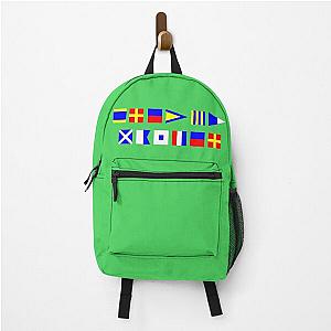 Dredge Master International Nautical Maritime Signal Flags Backpack