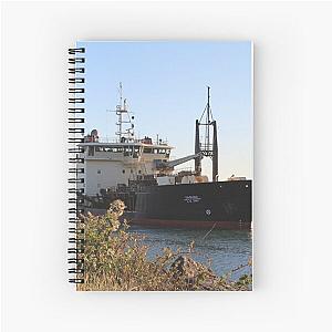 Yaquina Dredge Spiral Notebook