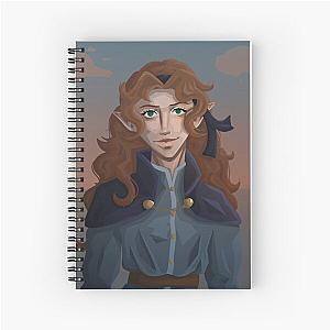 Spiral Notebook featuring GeminiTay Dredge