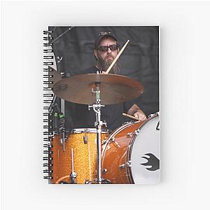 Brad Morgan - Drive by Truckers - Photograph Spiral Notebook