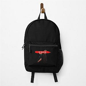 Music Vintage Retro The Driver Era Black And Red Design Funny Graphic Gift Backpack