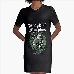 Kangen Dropkick Murphys Band Awakmu Graphic T-Shirt Dress