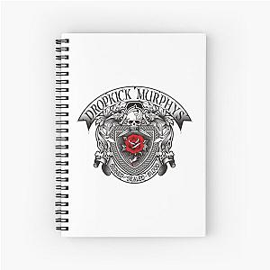 Dropkick Murphys Art Spiral Notebook