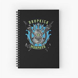 dropkick murphys  metaltallica band motley crue Spiral Notebook