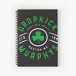 Dropkick Murphys  Metaltallica Band Motley Crue Spiral Notebook