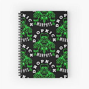 Dropkick murphys skull Spiral Notebook