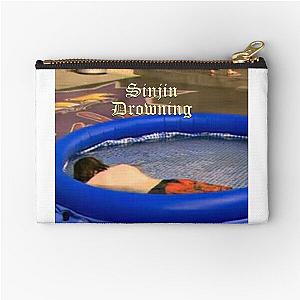 sinjin drowning Zipper Pouch