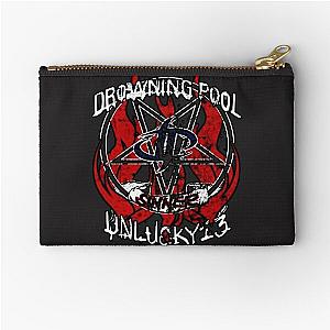 Best of Drowning Pool American rock band logo3 exselna Genres Alternative metal Zipper Pouch