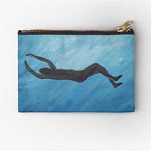 Back swim or Drowning Person seeking help? Zipper Pouch