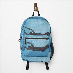 Back swim or Drowning Person seeking help? Backpack