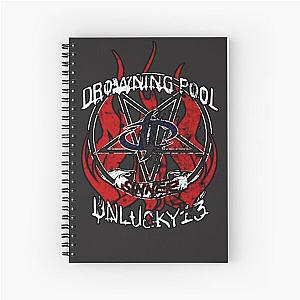 Best of Drowning Pool American rock band logo3 exselna Genres Alternative metal Spiral Notebook