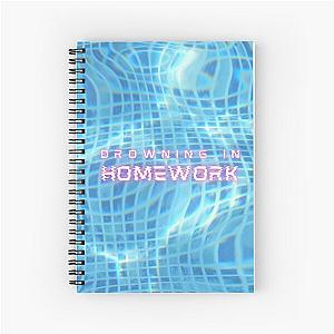 Drowning in Homework Spiral Notebook