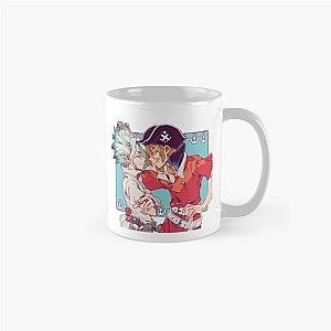 Dr. Stone Mugs - Ryusui Nanami and Senku (Sketch) Classic Mug RB2805