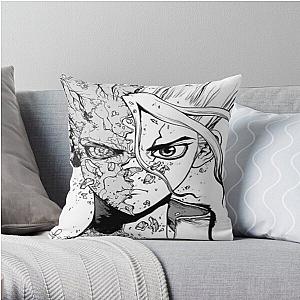 Dr. Stone Pillows - Dr. Stone  Throw Pillow RB2805