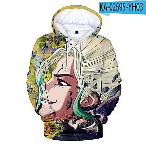 Dr. Stone Hoodie - Pullover New Graphic Dr. Stone Hoodie