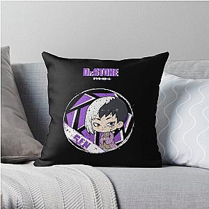 Dr. Stone Pillows - Gen Stone (Grunge Style) Throw Pillow RB2805