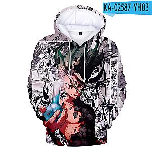 Dr. Stone Hoodie - Pullover Graphic Hoodie