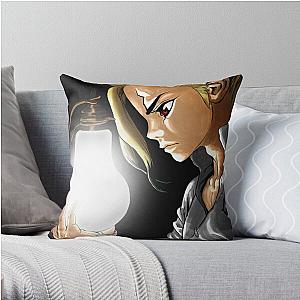 Dr. Stone Pillows - Senku - Dr. Stone Throw Pillow RB2805