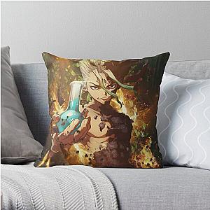 Dr. Stone Pillows - Doctor Stone Throw Pillow RB2805