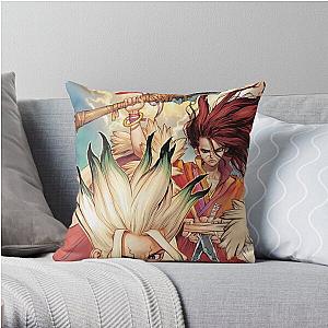 Dr. Stone Pillows - Dr. Stone Throw Pillow RB2805