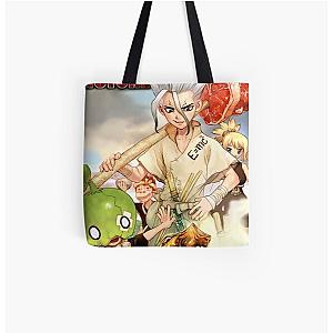 Dr. Stone Bags - Dr. Stone All Over Print Tote Bag RB2805