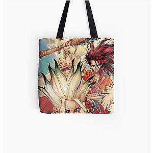 Dr. Stone Bags - Dr. Stone All Over Print Tote Bag RB2805