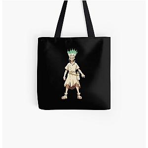 Dr. Stone Bags - Senku from Dr Stone All Over Print Tote Bag RB2805