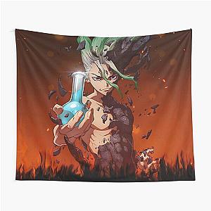 Dr. Stone Tapestries - 4K Senku, the Dr Stone Tapestry RB2805