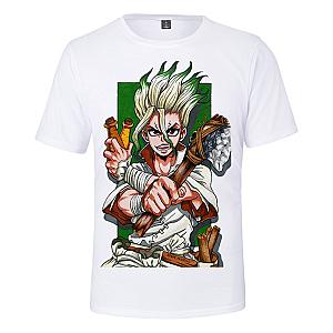 Dr.Stone T-shirt - 3D Printed Streetwear T-shirts