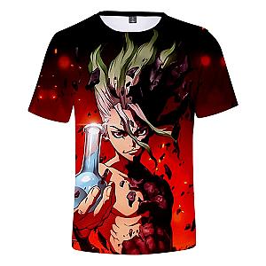 Dr.Stone Printed T-shirt - Trendy Streetwear T-shirts