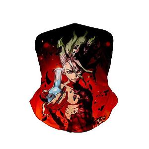 Dr. Stone Neck Gaiter - Senku Ishigami Classic Red Dr.Stone Neck Gaiter Bandanna Scarf