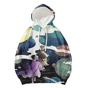 Dr. Stone Hoodies -  Senku Ishigami Cool Universe Crossover Pullover Hoodie