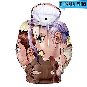 Dr. Stone Hoodie - Anime 3D Printed Long Sleeve Sweatshirt