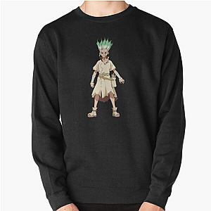 Dr. Stone Sweatshirts - Senku from Dr Stone Pullover Sweatshirt RB2805