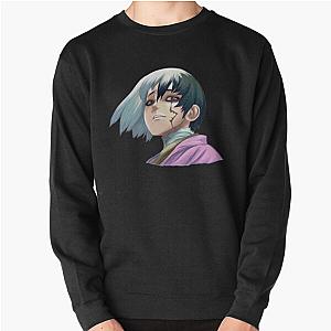 Dr. Stone Sweatshirts - Asagiri Gen  Pullover Sweatshirt RB2805