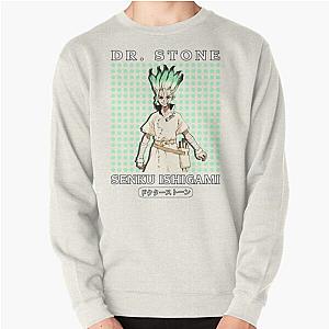 Dr. Stone Sweatshirts - Senku Ishigami In Much Circle Pullover Sweatshirt RB2805