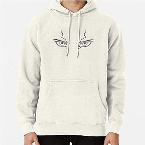 Dr. Stone Hoodies - Senku's eyes minimalist Pullover Hoodie RB2805