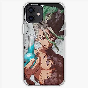 Dr. Stone Cases - Senku - Stone iPhone Soft Case RB2805