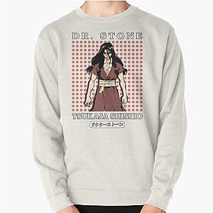 Dr. Stone Sweatshirts - Tsukasa Shishio In Much Circle Pullover Sweatshirt RB2805