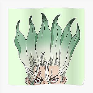 Dr. Stone Posters - Senku Ishigami Peeker | Dr. Stone Poster RB2805