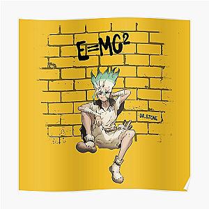 Dr. Stone Posters - Senku graffiti Poster RB2805