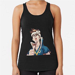 Dr. Stone Tank Tops - Chrome Racerback Tank Top RB2805