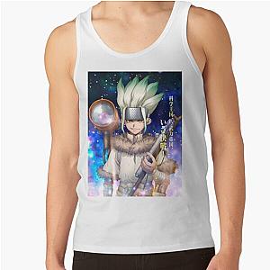 Dr. Stone Tank Tops - Stone Wars Senku Ishigami Tank Top RB2805