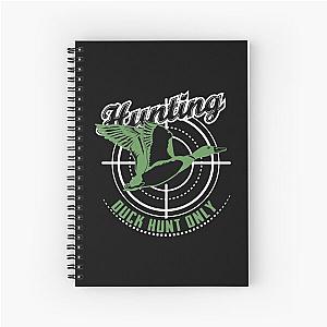 Duck Hunt Only Spiral Notebook