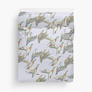 Duck Hunt Memories Duvet Cover